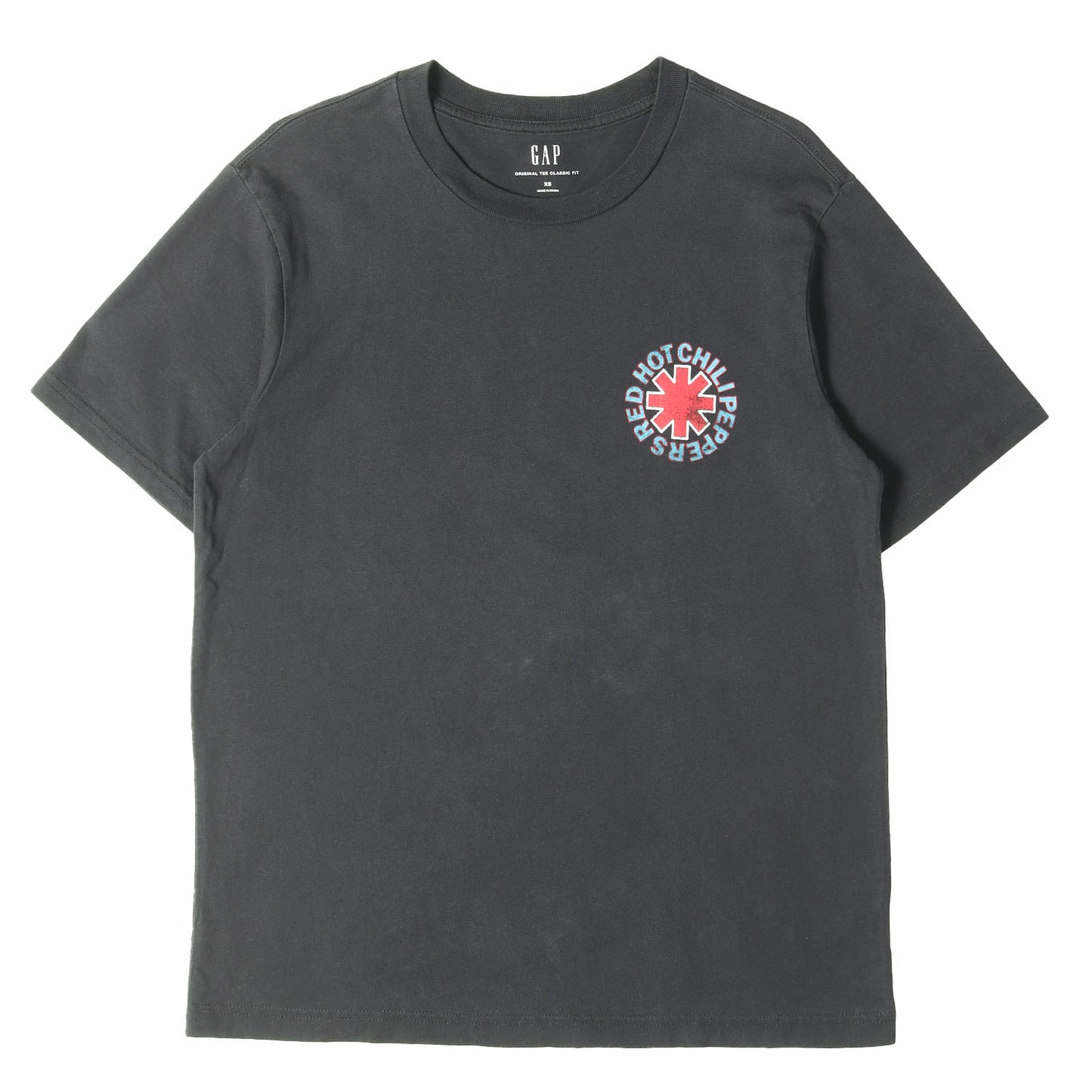 25SS ×Red Hot Chili Peppers ヴィンテージ加工 Tシャツ