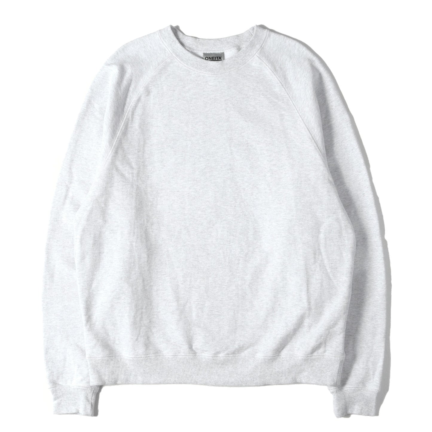 [現行モデル] 無地 ラグラン クルーネック スウェット (POWER-SWEAT)