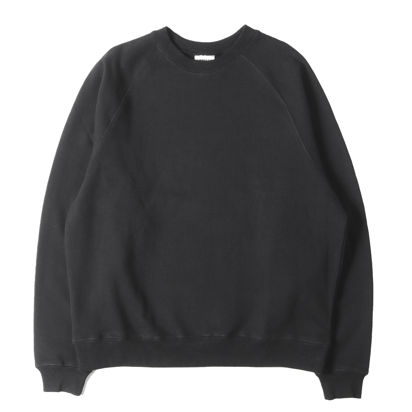 [現行モデル] 無地 ラグラン クルーネック スウェット (POWER-SWEAT)