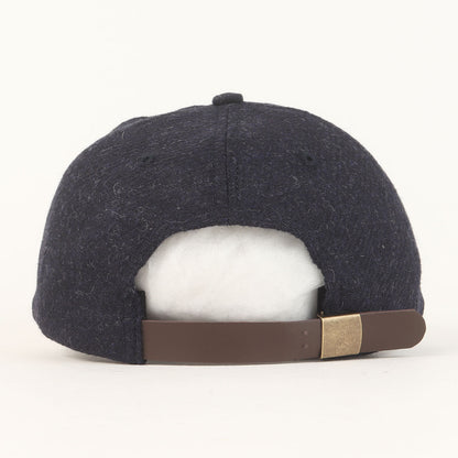 25AW Nアップリケロゴ ウール 6パネルキャップ