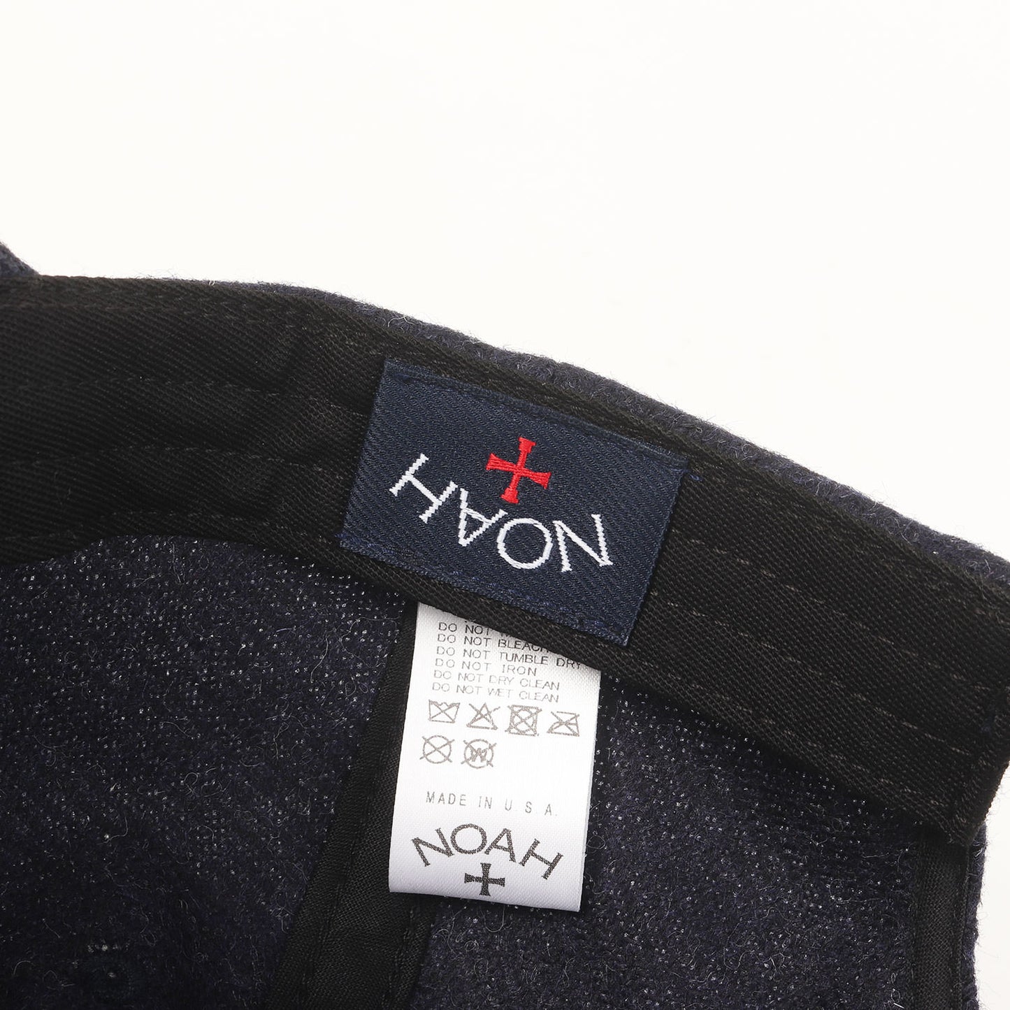 25AW Nアップリケロゴ ウール 6パネルキャップ