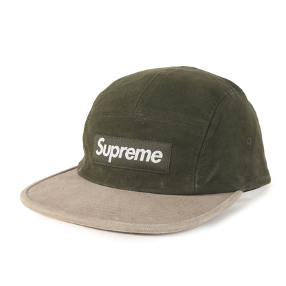 25AW 2トーン モールスキン BOXロゴ キャンプキャップ(2-Tone Moleskin Camp Cap)