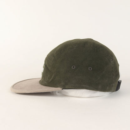 25AW 2トーン モールスキン BOXロゴ キャンプキャップ(2-Tone Moleskin Camp Cap)