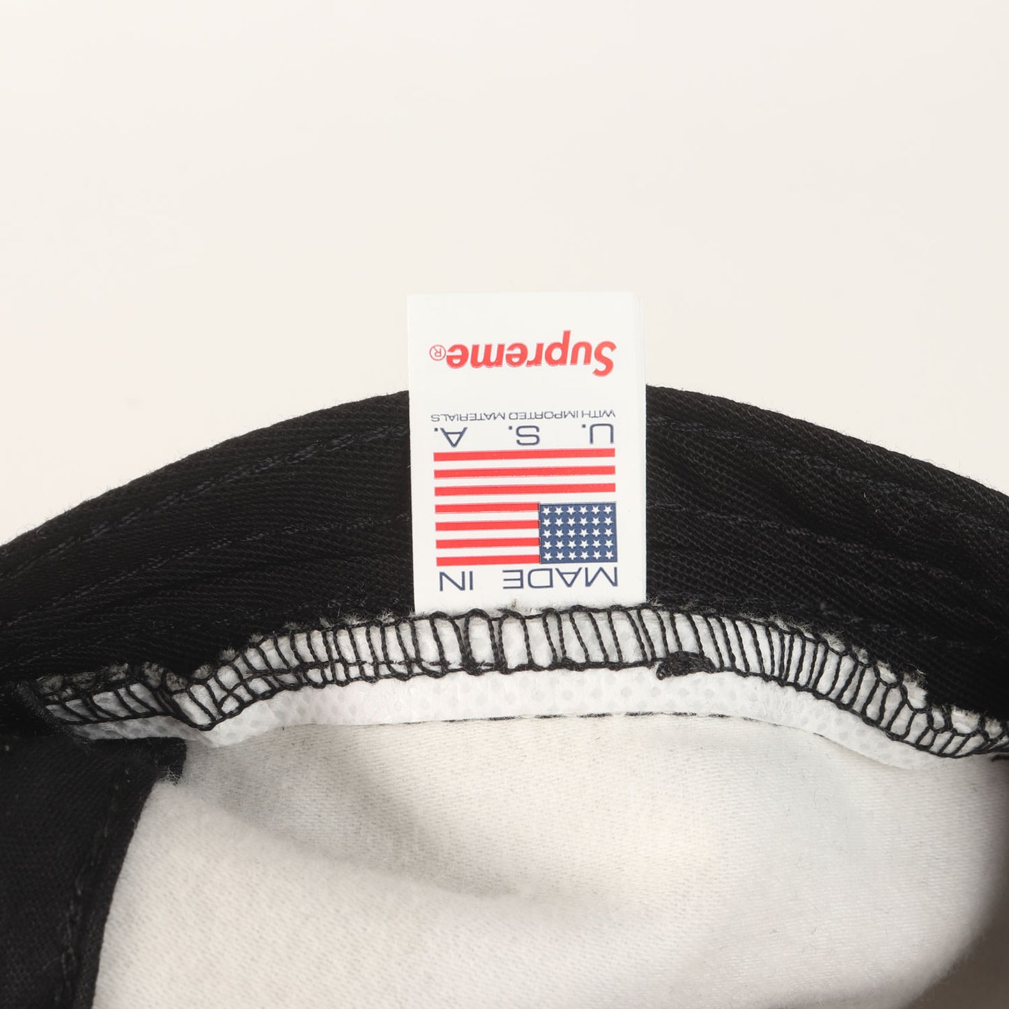 25AW 2トーン モールスキン BOXロゴ キャンプキャップ(2-Tone Moleskin Camp Cap)