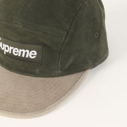 25AW 2トーン モールスキン BOXロゴ キャンプキャップ(2-Tone Moleskin Camp Cap)