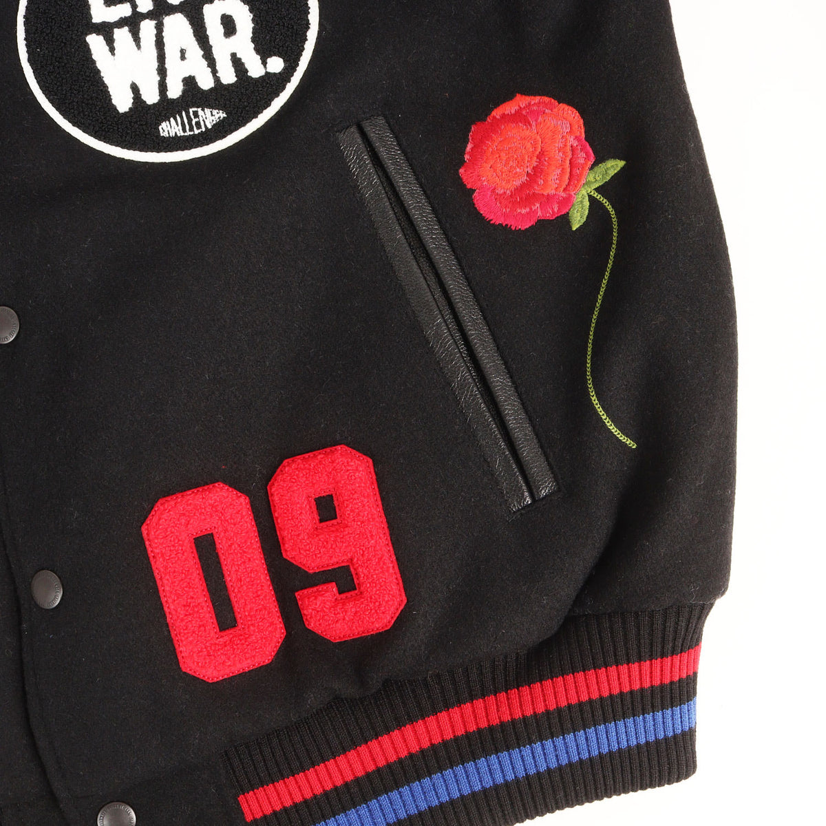 24AW 15周年記念 袖レザー メルトン スタジャン / バーシティジャケット(15th VARSITY JACKET)