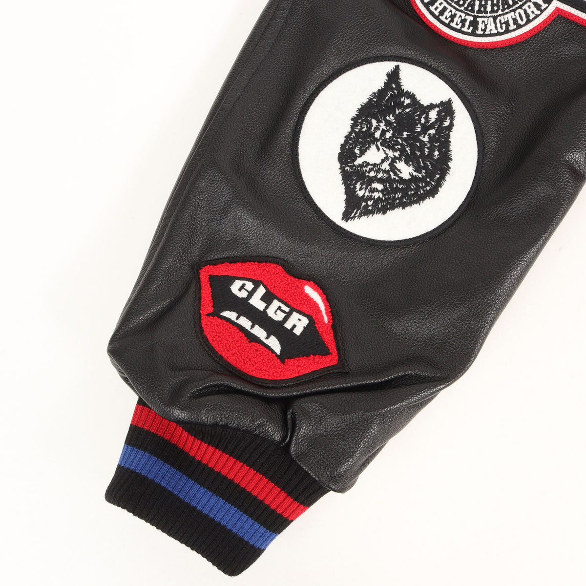 24AW 15周年記念 袖レザー メルトン スタジャン / バーシティジャケット(15th VARSITY JACKET)