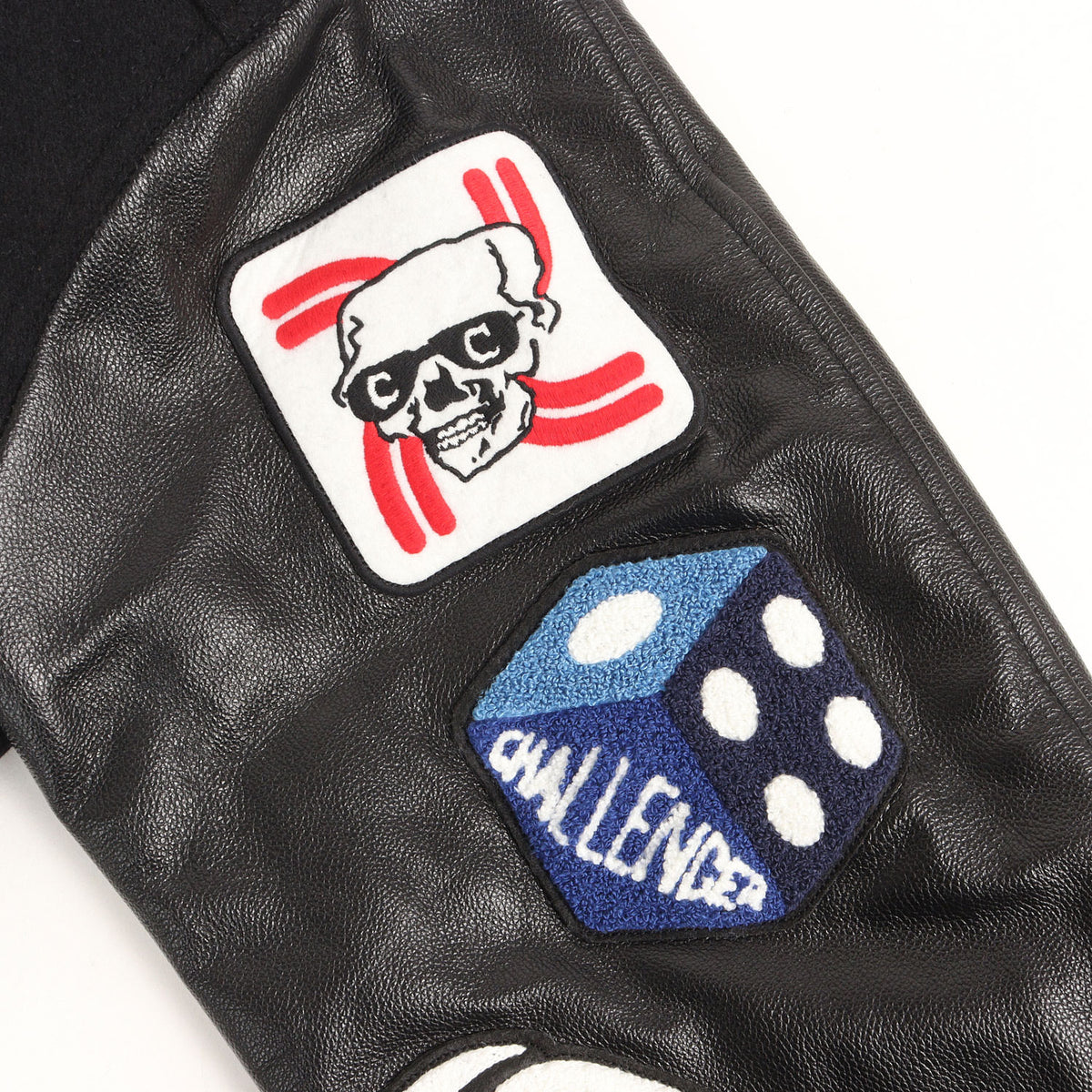 24AW 15周年記念 袖レザー メルトン スタジャン / バーシティジャケット(15th VARSITY JACKET)