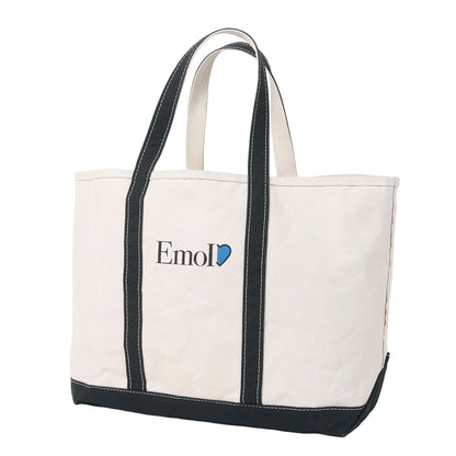 ×L.L.Bean フェード加工 リバーシブル キャンバス トートバッグ(Solid Boat And Tote Large Fade)