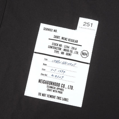 25SS コットンブロード 半袖シャツ(TRAD SHIRT SS)