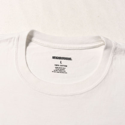 ブランドロゴ刺繍 クルーネック Tシャツ