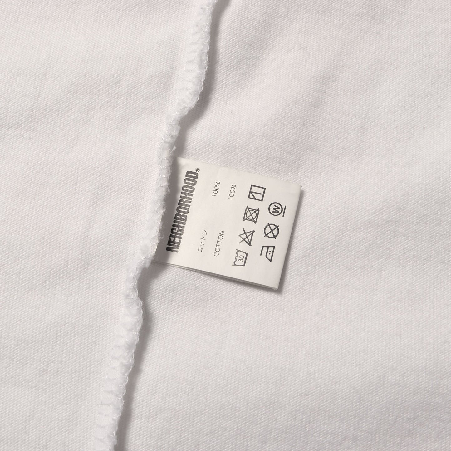 ブランドロゴ刺繍 クルーネック Tシャツ