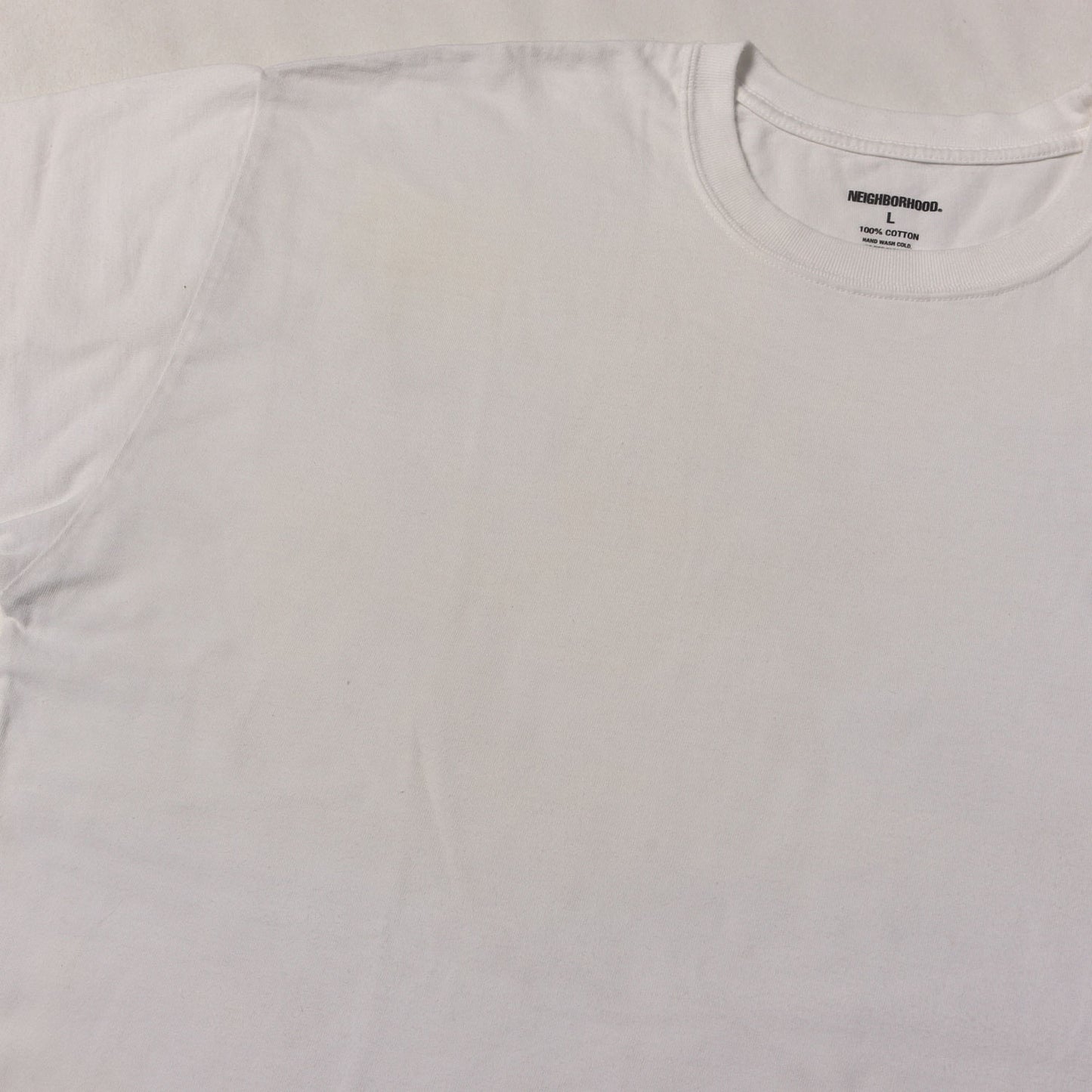 ブランドロゴ刺繍 クルーネック Tシャツ