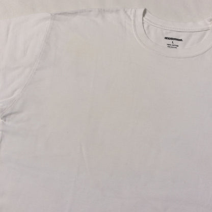 ブランドロゴ刺繍 クルーネック Tシャツ