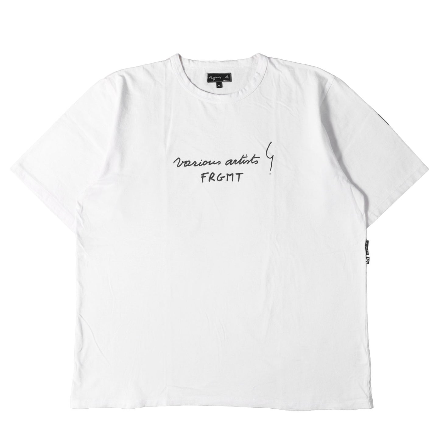 24AW V.A.限定 ×fragment design ブランドロゴ Tシャツ