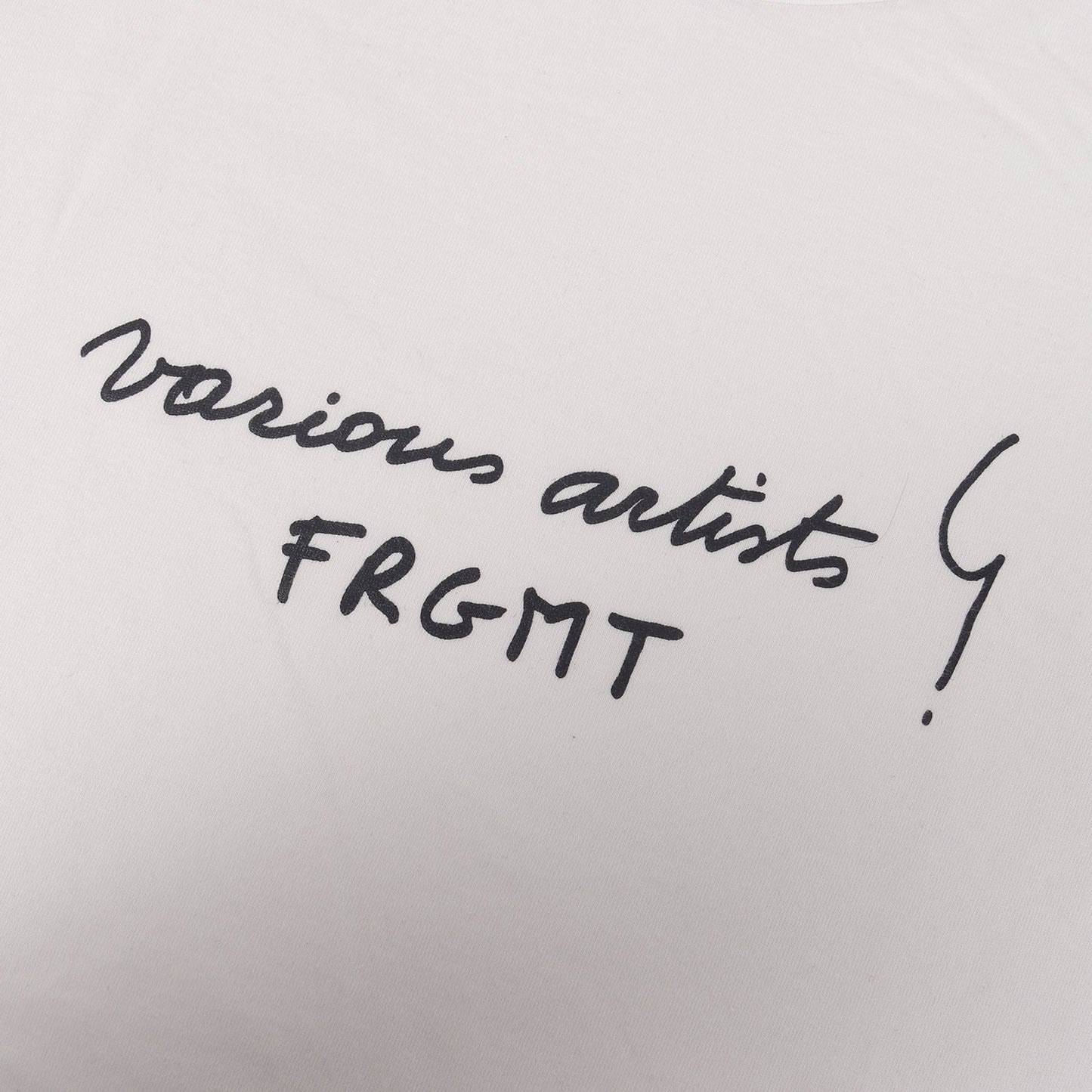 24AW V.A.限定 ×fragment design ブランドロゴ Tシャツ