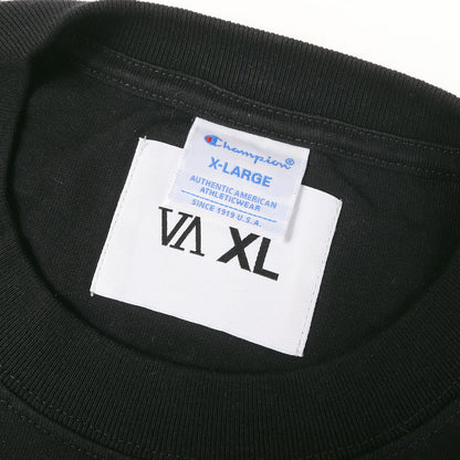 ×Champion ロゴプリント ヘビー Tシャツ(S/S Tee - 001)
