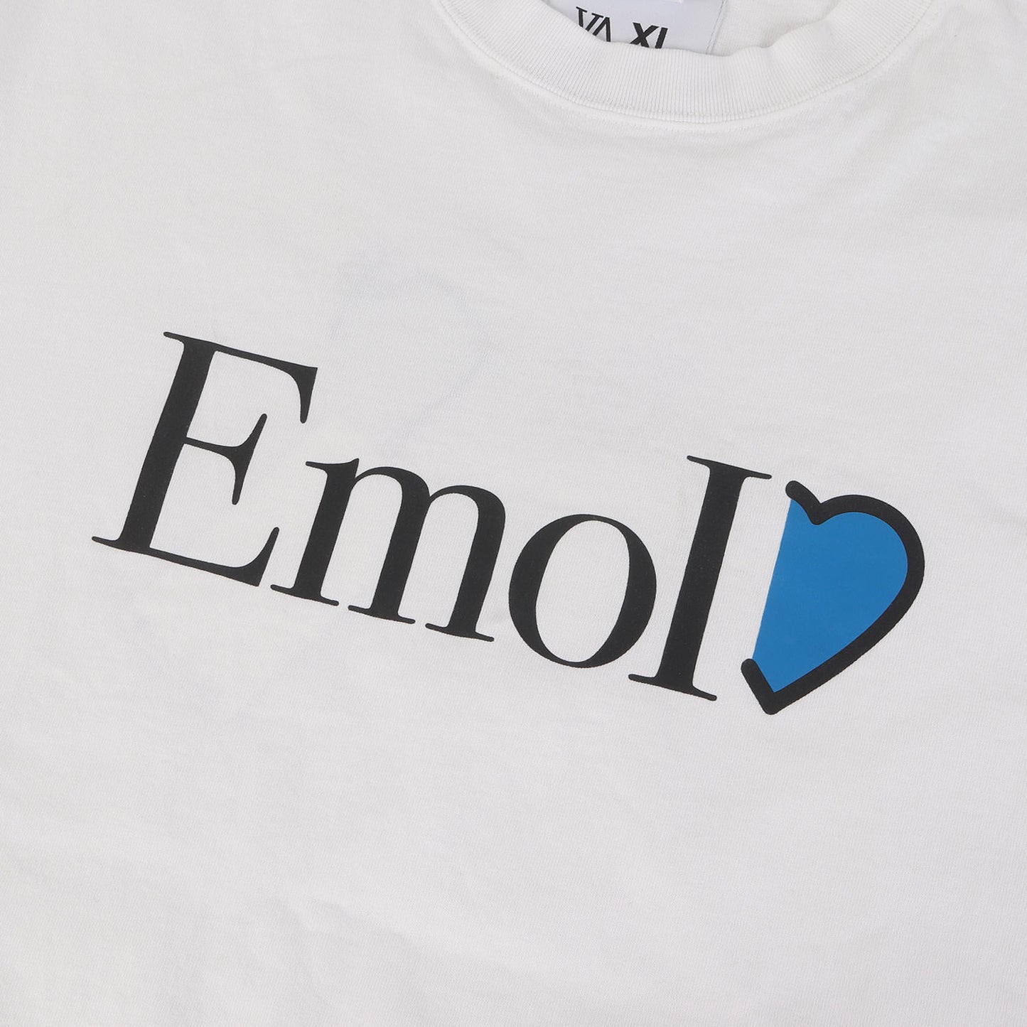 ×Champion EmoIロゴ ロングスリーブ ヘビー Tシャツ(L/S Tee - 003)