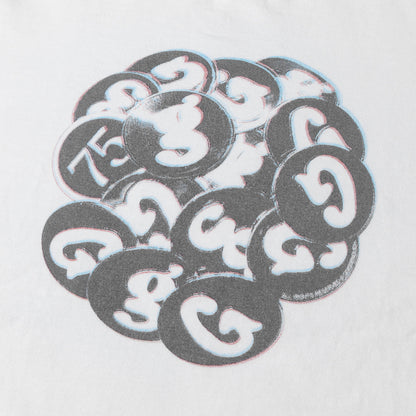 00s 缶バッチ グラフィック Tシャツ
