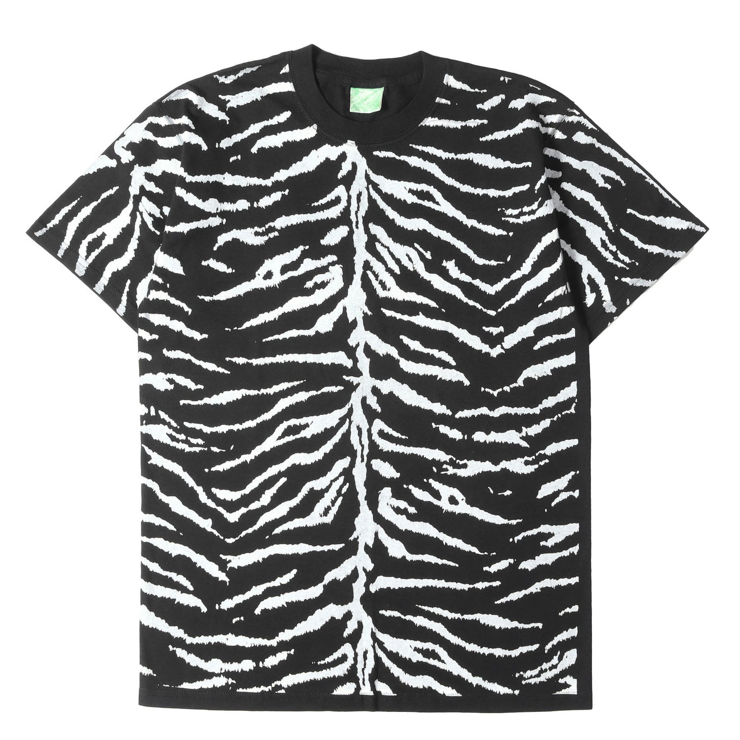 00s GOODENOUGHUK 背ロゴ ゼブラ柄プリント Tシャツ(デッドストック)