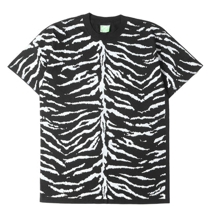 00s GOODENOUGHUK 背ロゴ ゼブラ柄プリント Tシャツ(デッドストック)