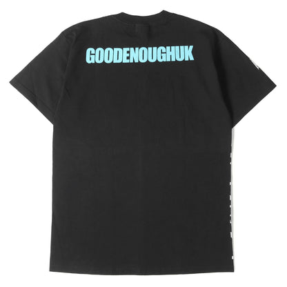 00s GOODENOUGHUK 背ロゴ ゼブラ柄プリント Tシャツ(デッドストック)
