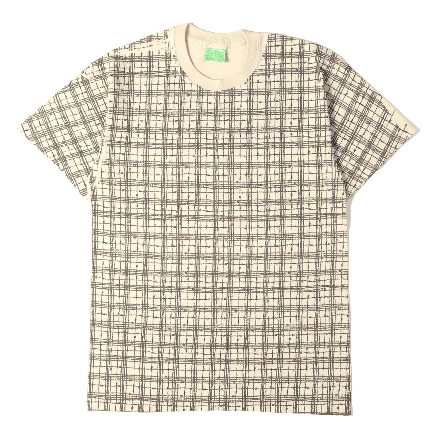 00s GOODENOUGHUK 裾ロゴ バーブワイヤー プリント Tシャツ