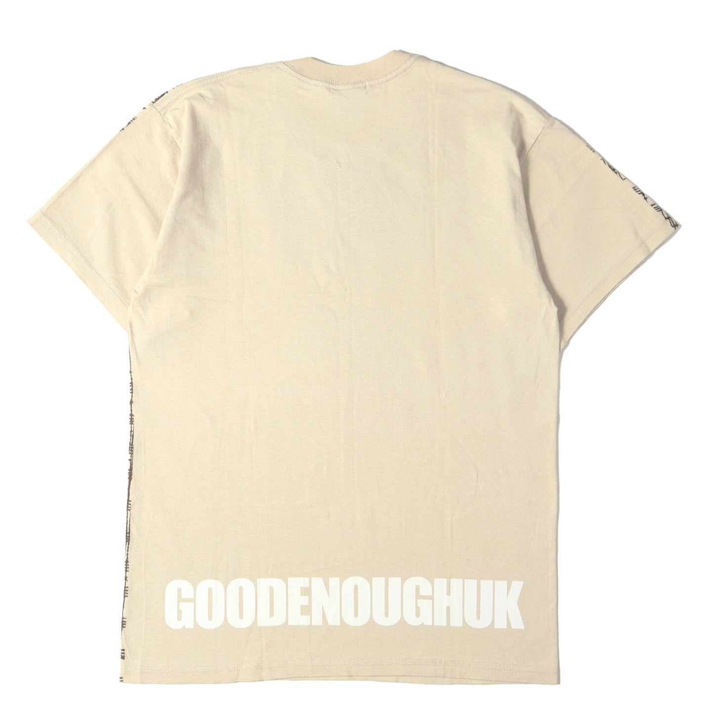 00s GOODENOUGHUK 裾ロゴ バーブワイヤー プリント Tシャツ