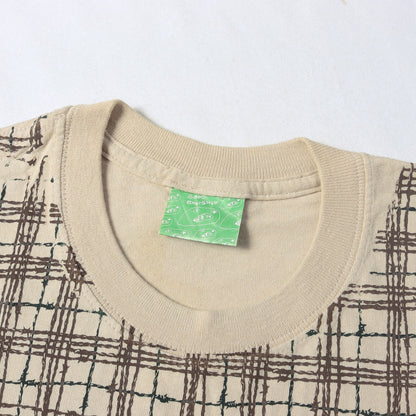 00s GOODENOUGHUK 裾ロゴ バーブワイヤー プリント Tシャツ