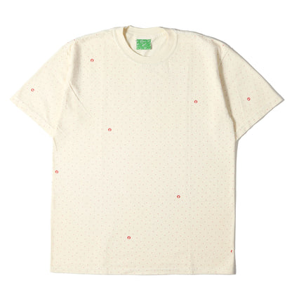 00s GOODENOUGHUK ピンドットプリント Tシャツ
