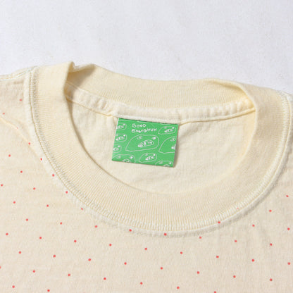 00s GOODENOUGHUK ピンドットプリント Tシャツ
