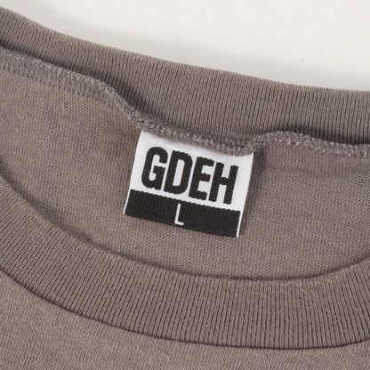 00s GDEHロゴ 切替し ロングスリーブ Tシャツ