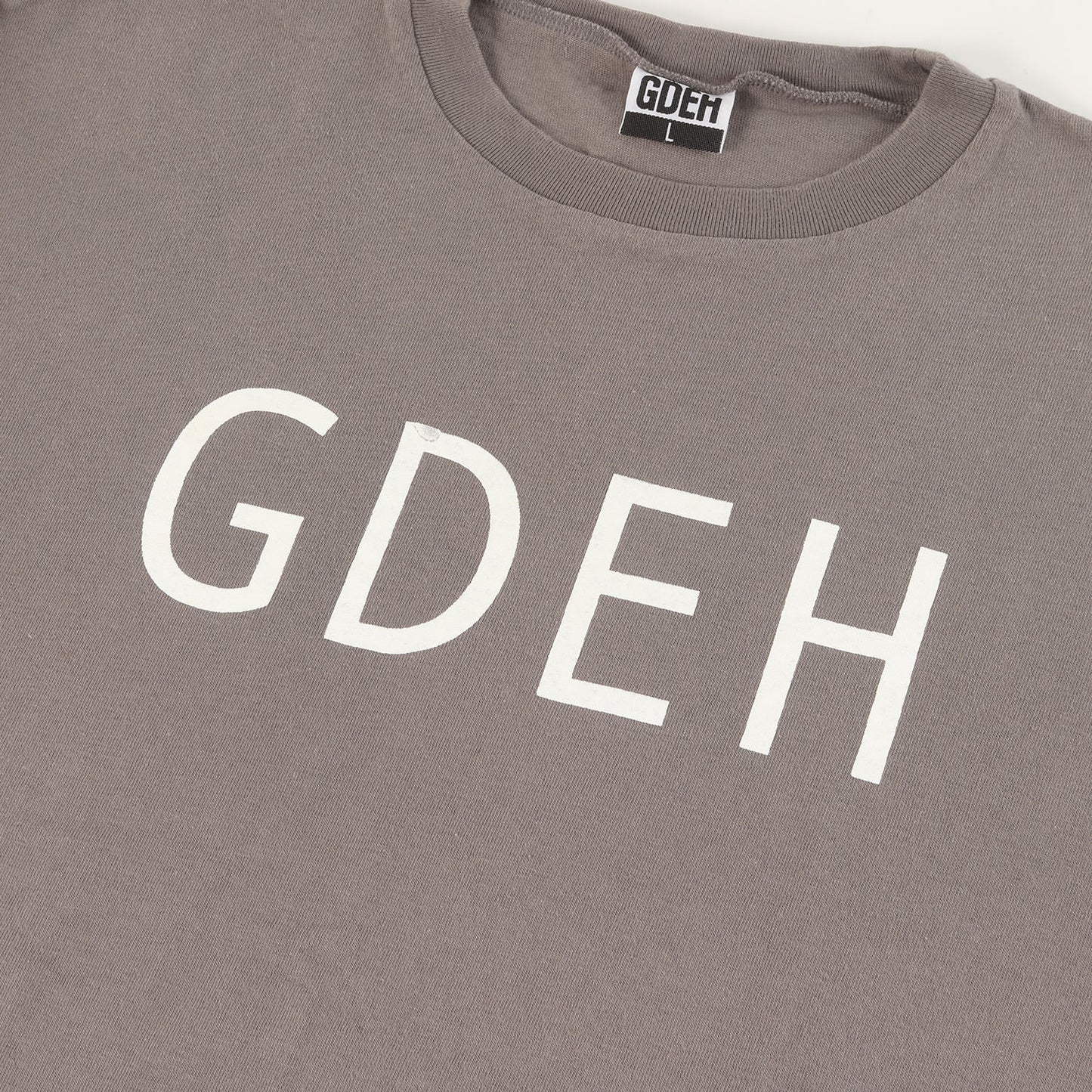 00s GDEHロゴ 切替し ロングスリーブ Tシャツ