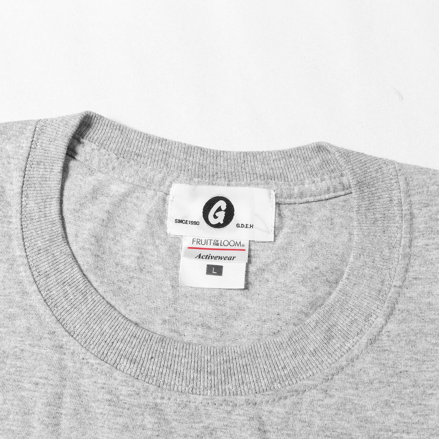 ネオンカラー ブランドロゴ Tシャツ(FRUIT OF THE LOOMボディ)