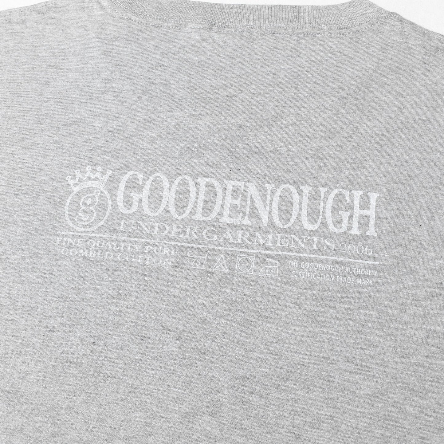 00s UNDERWEAR バックロゴ Tシャツ(デッドストック)