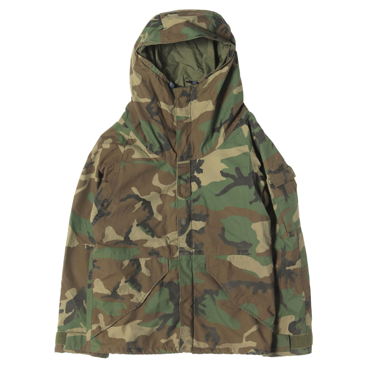 80s 米軍実物 1st 前期型 GORE-TEX ECWCS GEN I ウッドランドカモパーカー