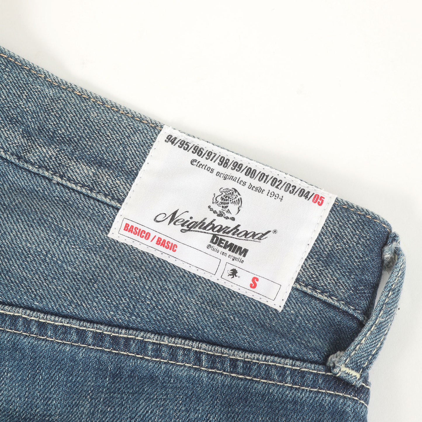 00s ウォッシュド ベーシック デニムパンツ(WASHED. BASIC)