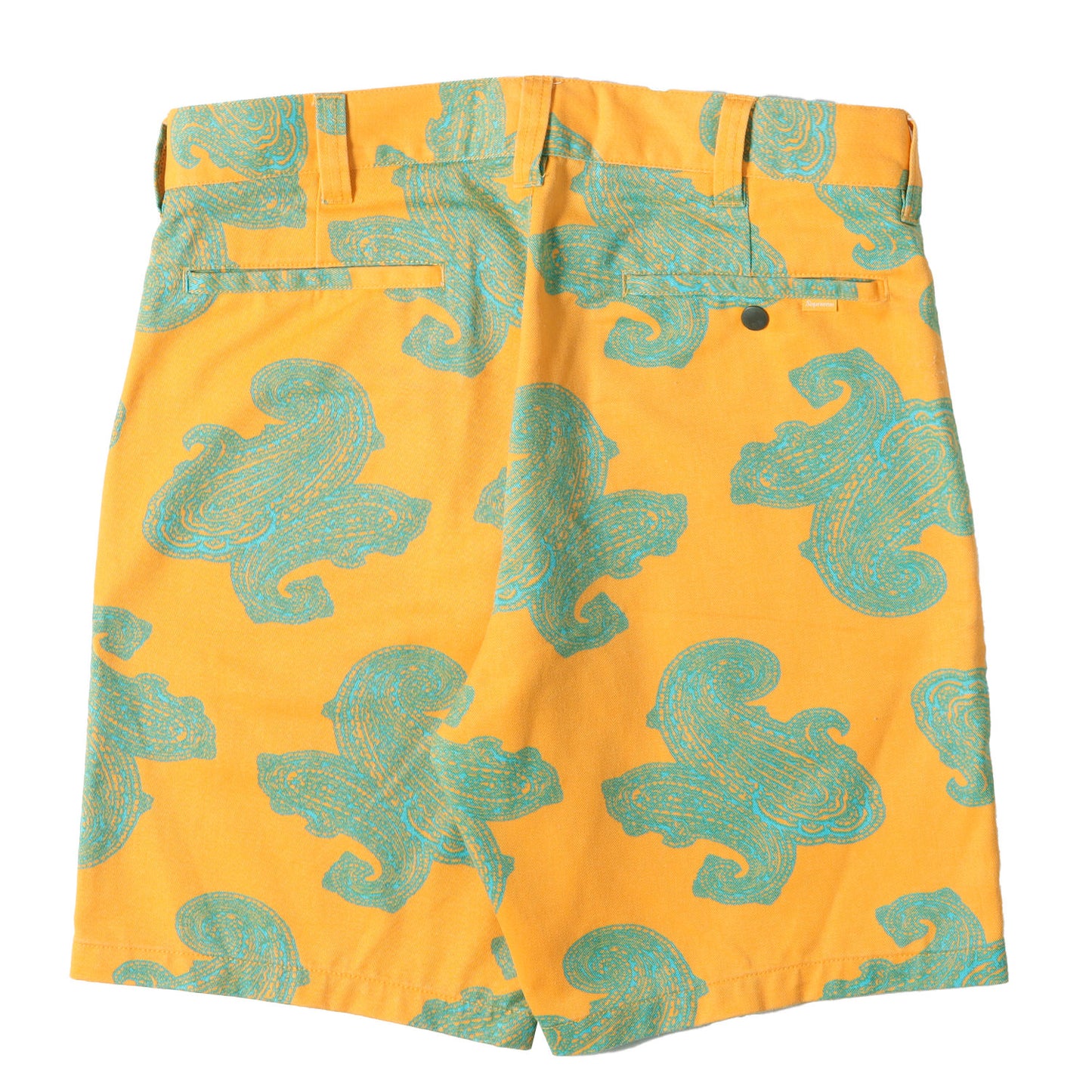ペイズリー柄 T/Cツイル ワークショーツ(Paisley Work Short)