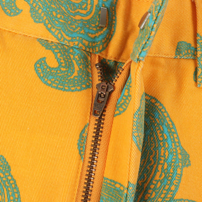 ペイズリー柄 T/Cツイル ワークショーツ(Paisley Work Short)
