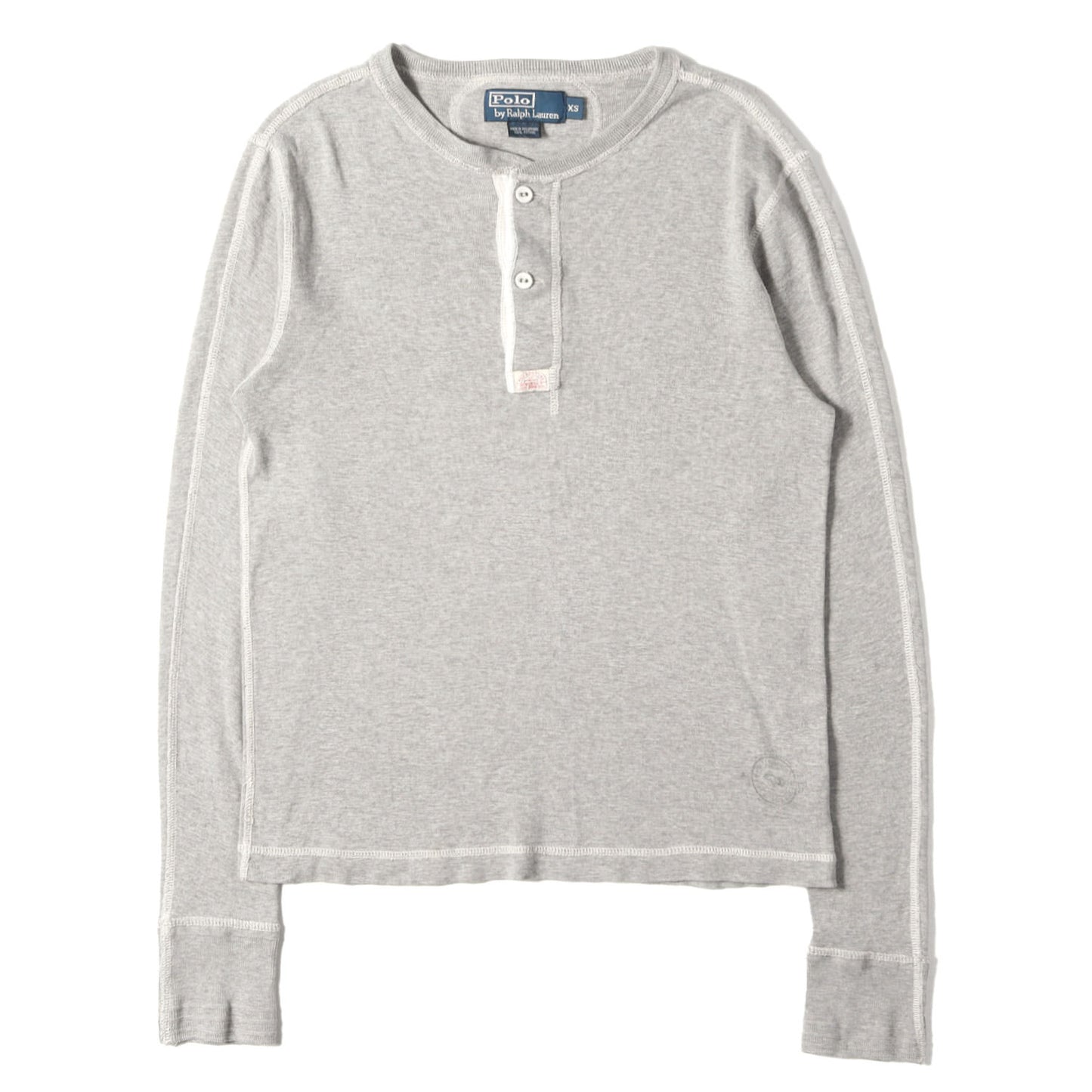 ヘンリーネック ロングスリーブ Tシャツ