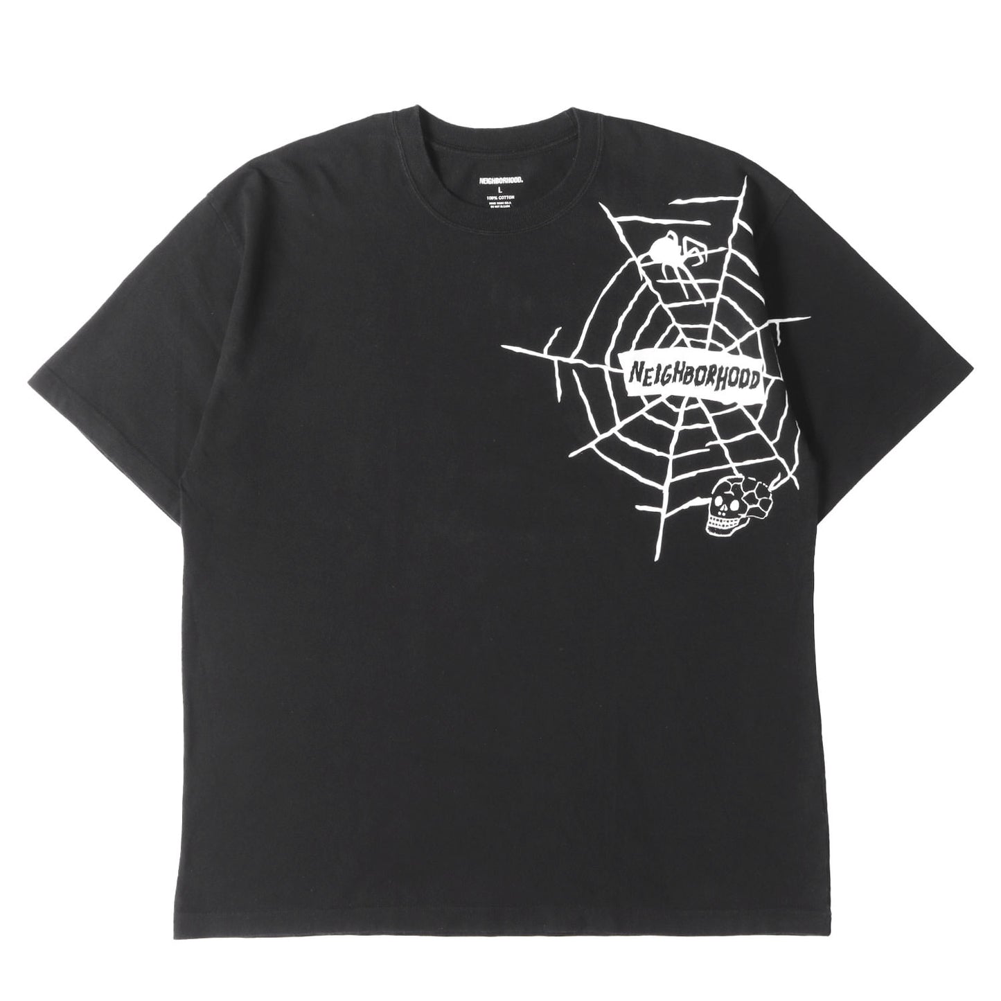 23SS スパイダーウェブ グラフィック Tシャツ