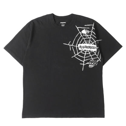 23SS スパイダーウェブ グラフィック Tシャツ