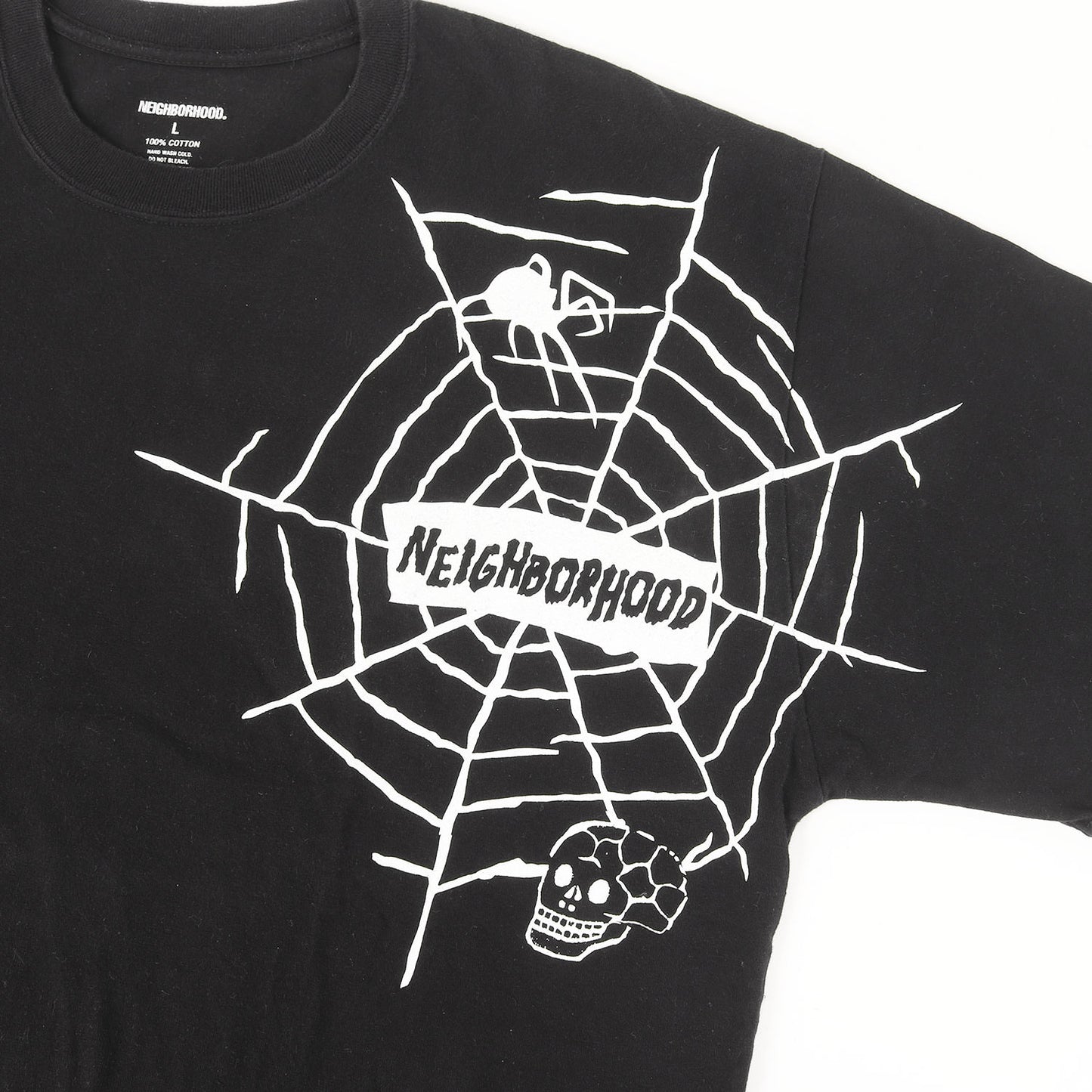 23SS スパイダーウェブ グラフィック Tシャツ