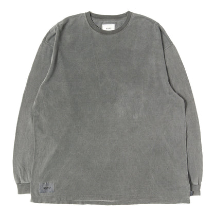 23SS オーバーダイ加工 ロングスリーブ Tシャツ(AII 02 / LS / COTTON. SIGN)