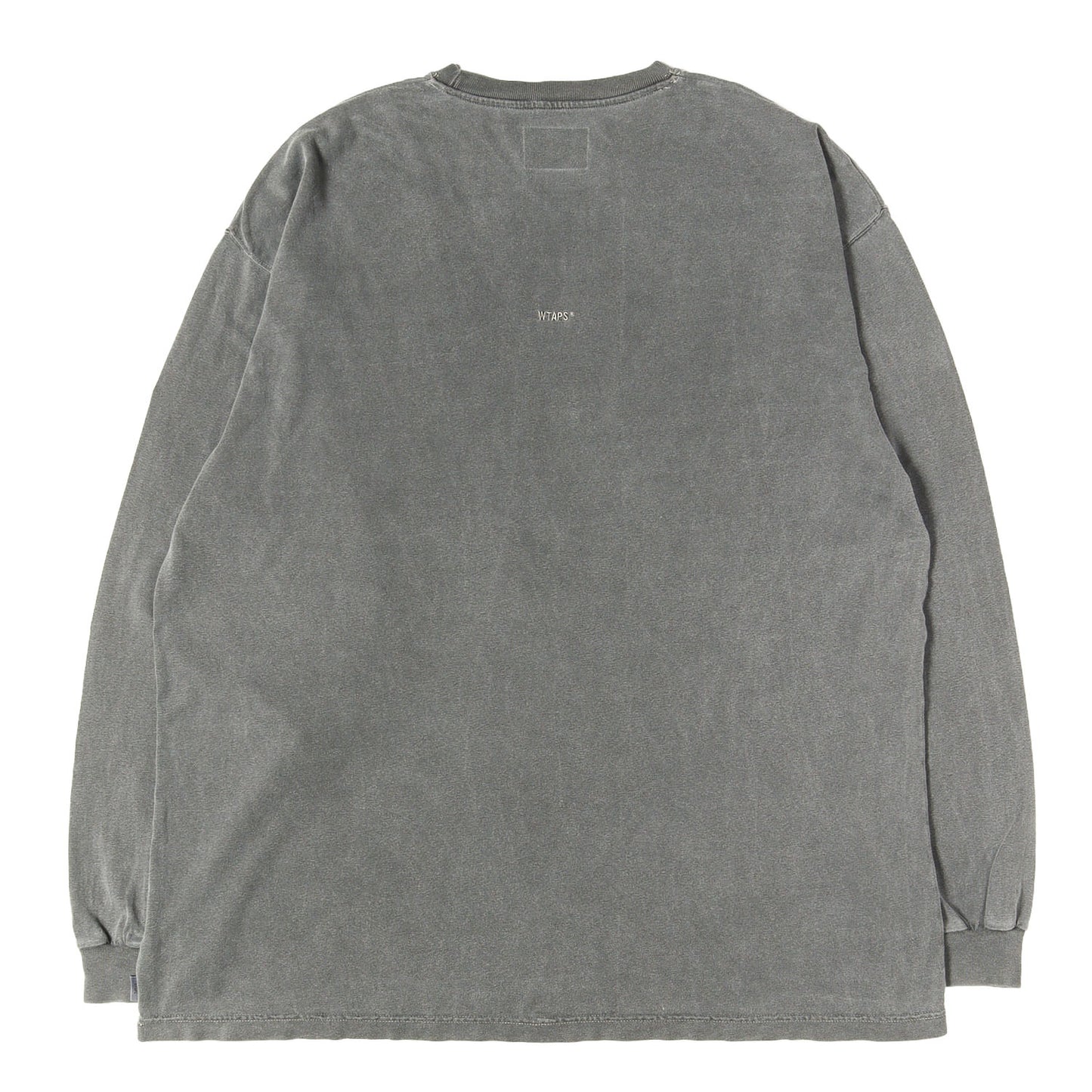 23SS オーバーダイ加工 ロングスリーブ Tシャツ(AII 02 / LS / COTTON. SIGN)