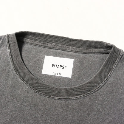 23SS オーバーダイ加工 ロングスリーブ Tシャツ(AII 02 / LS / COTTON. SIGN)