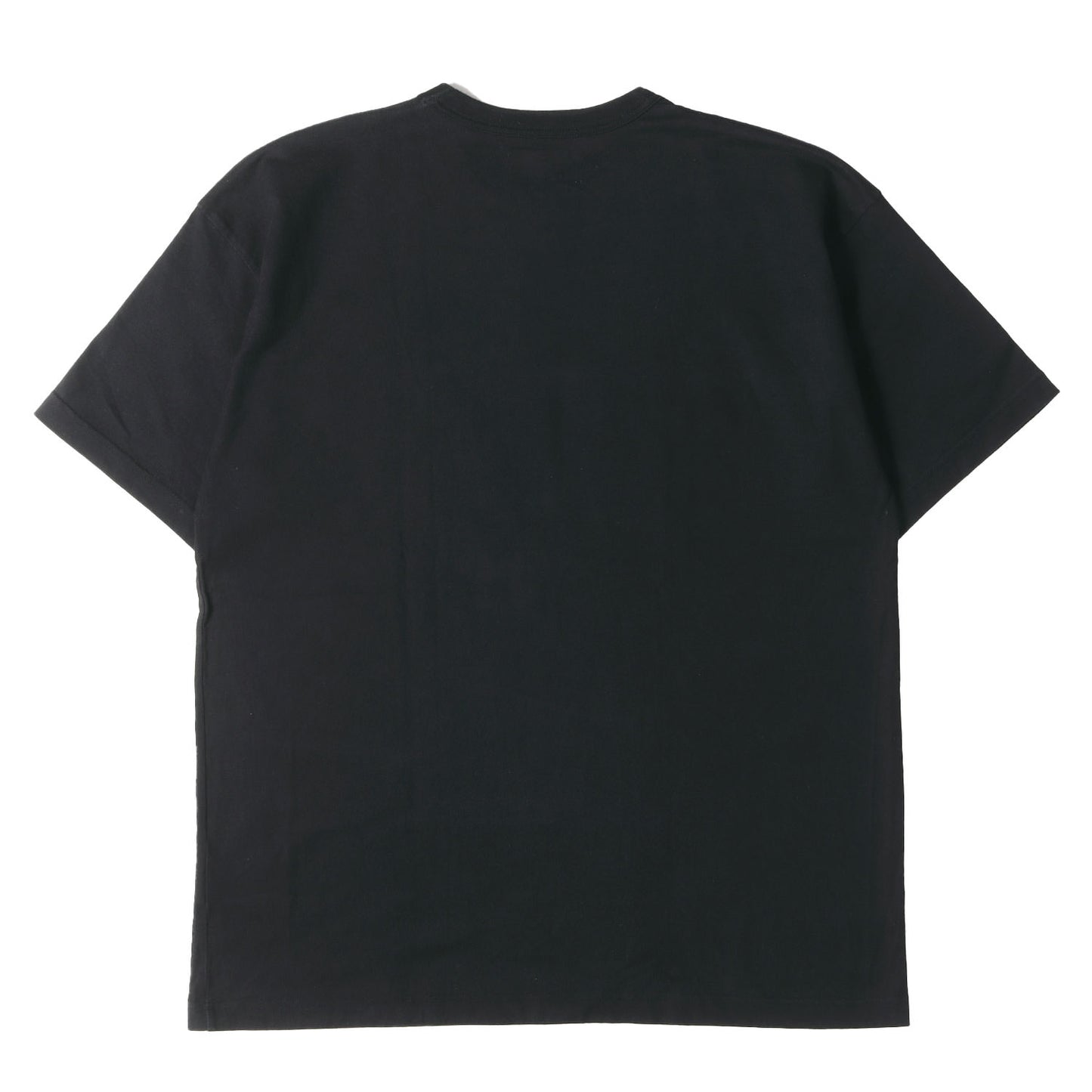 ワンポイント刺繍 クルーネック Tシャツ