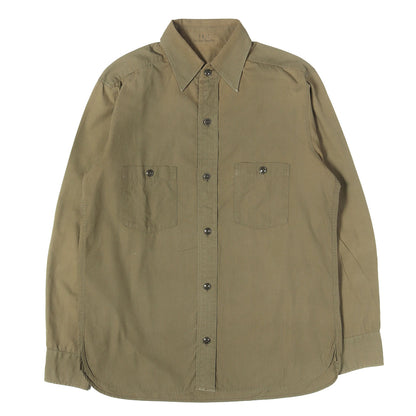 BUTCHER PRODUCTS マチ付き コットンブロード シャツ