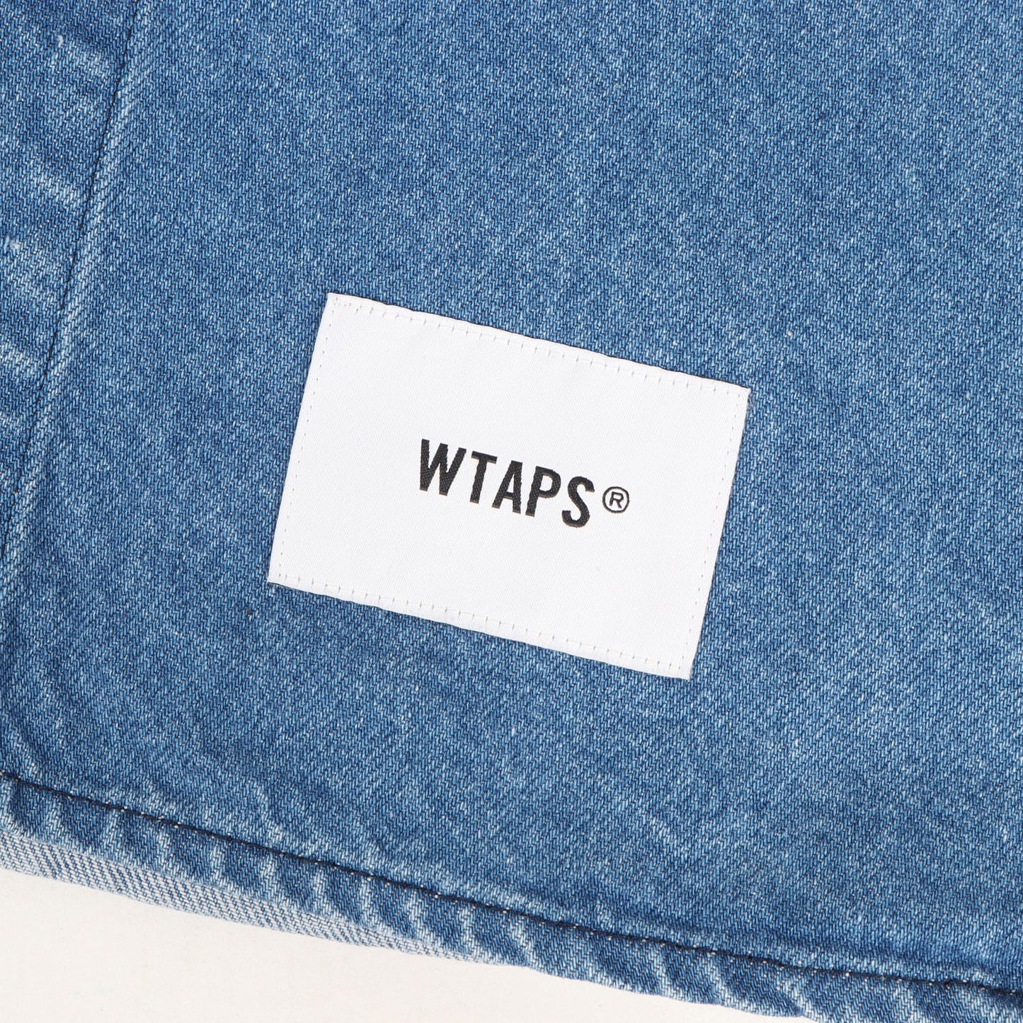24SS オーバーサイズ ウォッシュド デニムシャツ(WCPO 02 / LS / COTTON. DENIM)