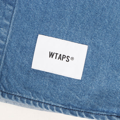 24SS オーバーサイズ ウォッシュド デニムシャツ(WCPO 02 / LS / COTTON. DENIM)